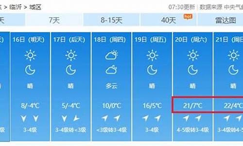 临沂这几天的天气情况_这几天临沂天气太刺激