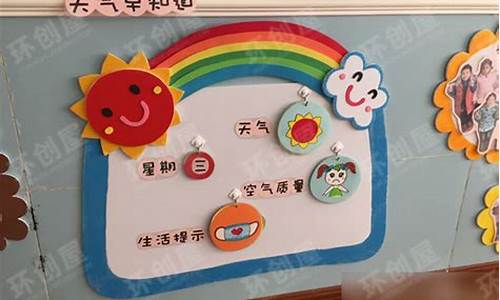 幼儿园天气预报栏图片_幼儿园天气预报栏